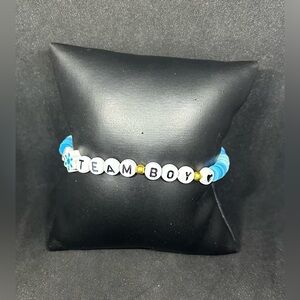 Team Boy (Baby Shower) Heishi Bracelet